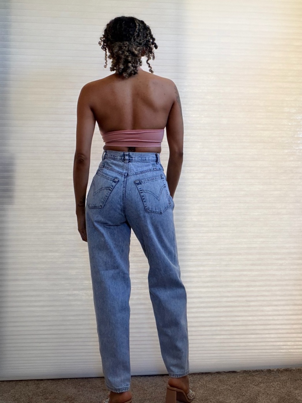 Vintage Palm Springs Yacht Club High Rise Denim Jeans - Picture 6 of 16